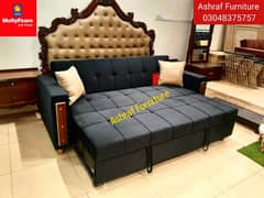 Sofa cum bed/Double cumbed/LShape/Combed/Double bed/Set/Foam Mattress