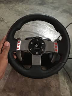 Logitech g27 all ok hai only wheel and adapter