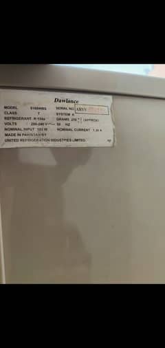 dawlance refrigerator in good condition