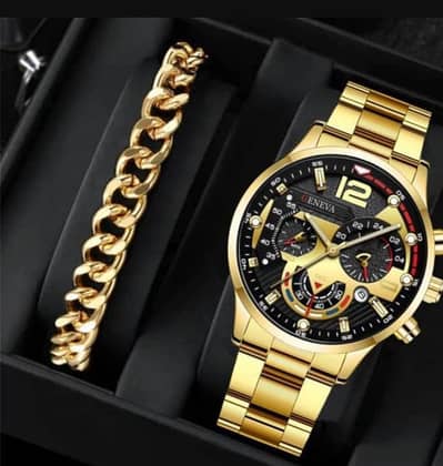 Mens casual analogue watch