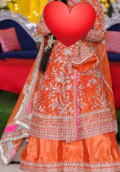 mehndi bridal dress