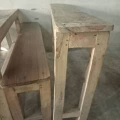school Desk or table set for students 30 pairs