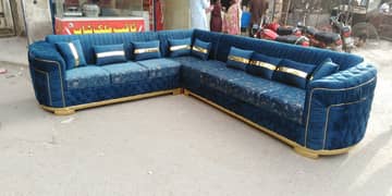 L shape sofa/L shape sofa/corner sofa/7 seater sofa set/puffy sofa