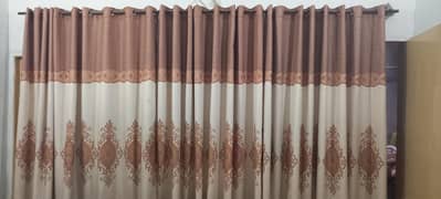 3 full size curtains