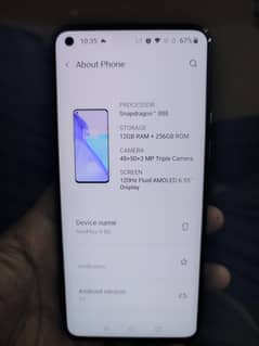 OnePlus 9 12GB Ram 256GB Rom