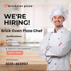 Brick Oven Pizza Chef - Jobs - Male Staff - Chef