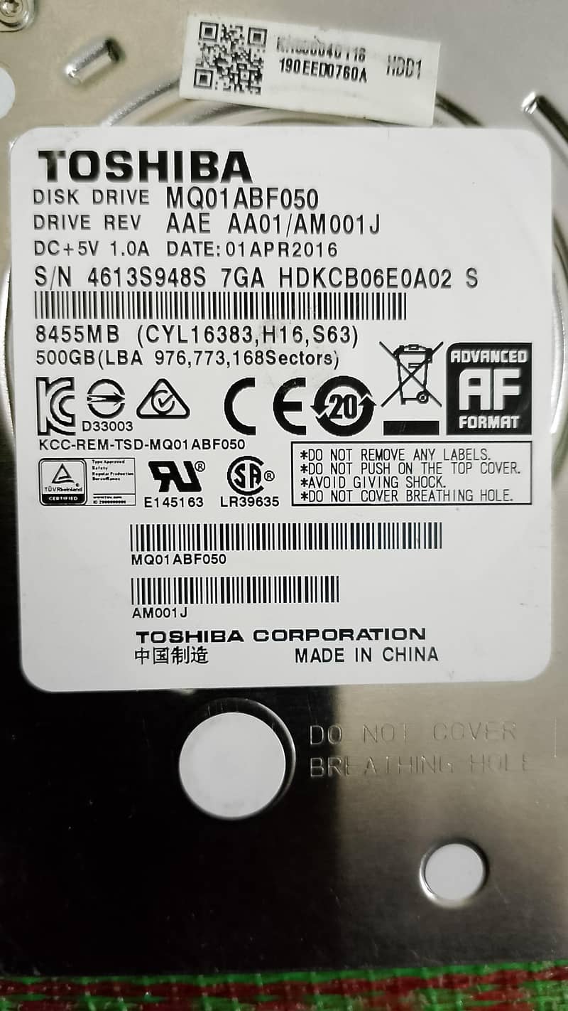 1TB computer and laptop hards or DDR3 , DDR4 rams, i7-3770k 4