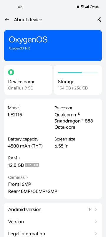 Exchange Possible With Iphone | Oneplus 9 Dual Sim 12/256 4
