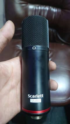 Focusrite Scarlett 3rd gen Condenser mic