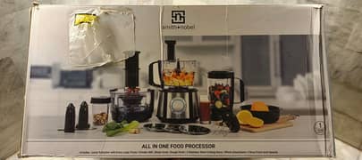 "UK Import" - Smith + Nobel All in One Food Processor (03048247644)