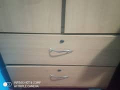 2 drawers 1 full cupboard almari