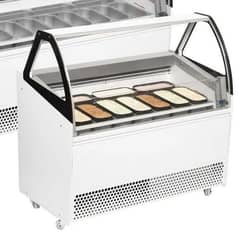 Ice Cream Display Freezer / ICE Cream counter Display Freezer for sal