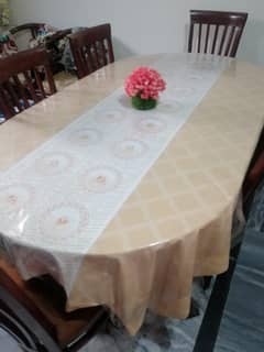 Full dining tables set with chairs in orignal condition