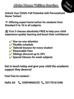 Alfa Home Tuition Service