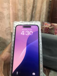 iPhone 15 plus JV 128 - Unsed zero cycle count