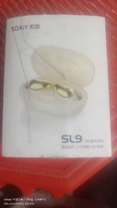 SL9 TWS Bluetooth Earphones  Brand Ambassadors: Chen Xiao & Guli Nazha