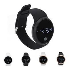 Stylish Black LED Smart Watch – Brand New, Best Price Rs. 2000