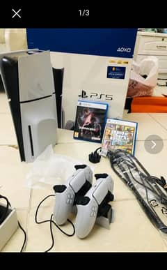 Ps5 Slim Game Disk Edition 1TB. . Whtsp 0329-9679736