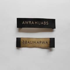Woven labels