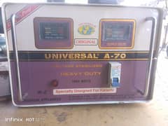 universal a-70 voltage stabilizer heavy buty 7000 watts