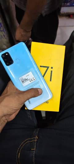 Realme 7i New conditon 8GB 128GB seald complete saman All ok