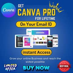 Canva Pro For Lifetime Available