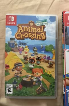 Nintendo switch game animal crossing new horizon