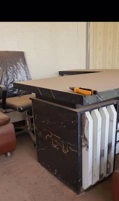 Brand New Big size Exective table and New Revloving chair