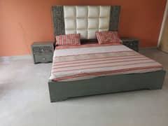 Double Bed Wooden for urgent sale