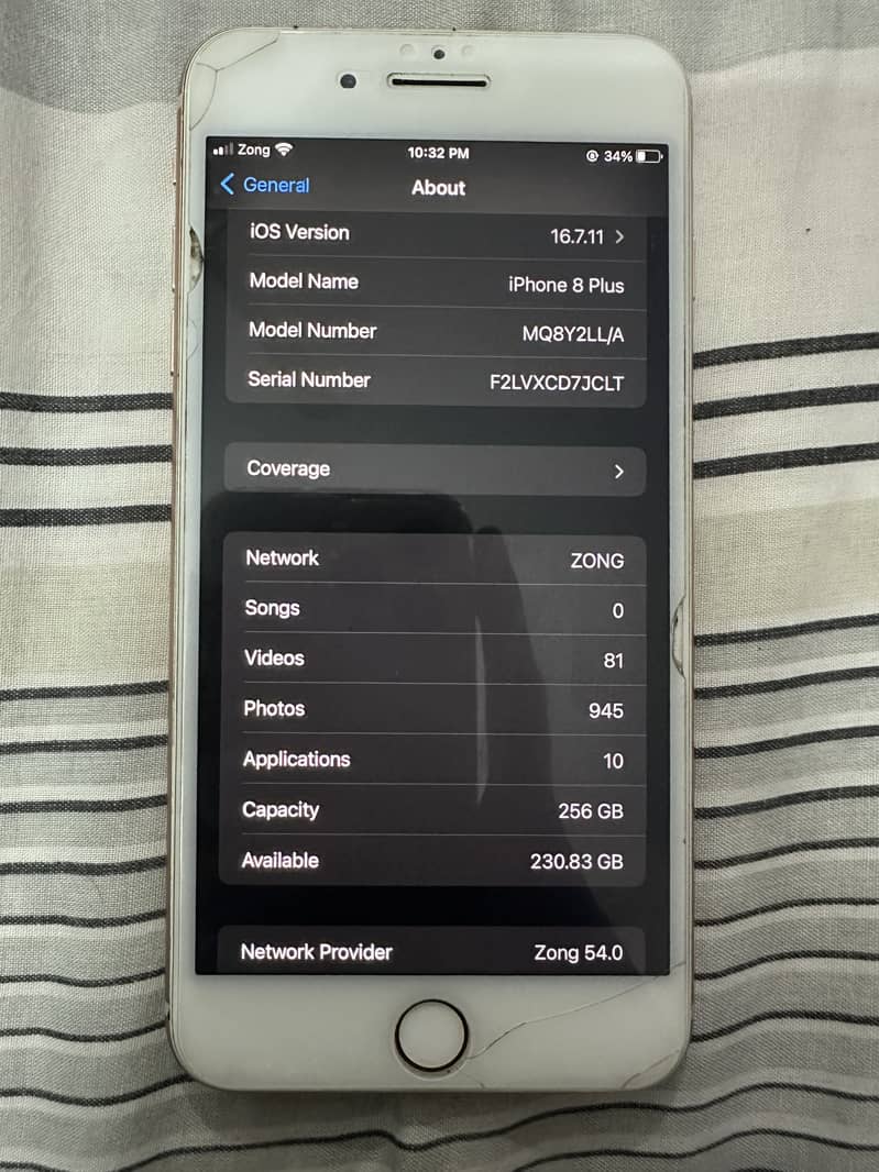 iPhone 8 plus (PTA Approved) 1