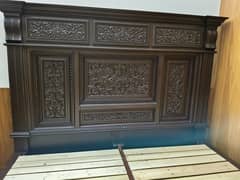 New  pure soledWooden bed  king size Gujarati desgin