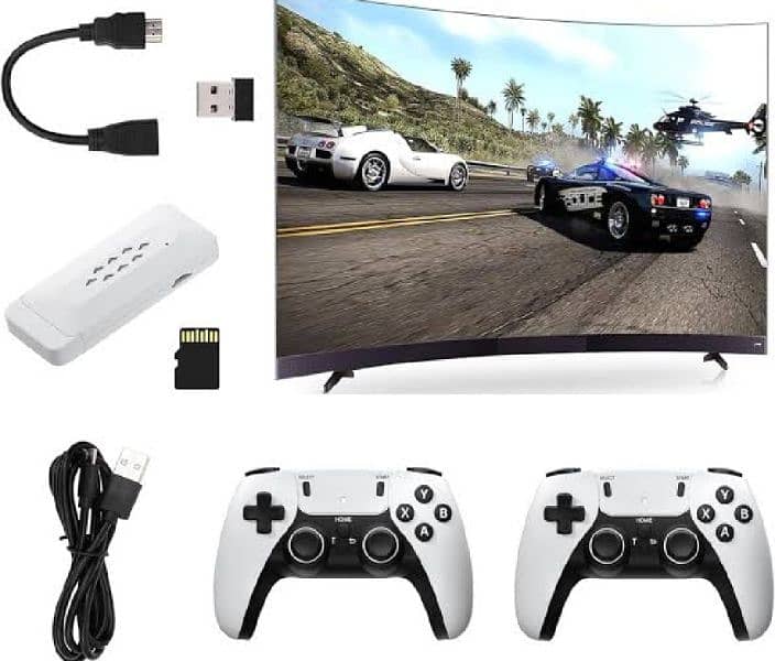 Next Gen M33 Gamestick 3D 64GB 2.4G Wireless Controller 30000 Video Ga 0