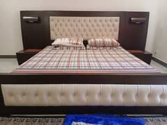 Double bed with mattress for sale