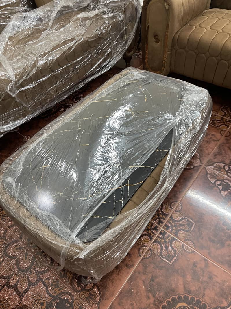 7seater sofa set with table 0