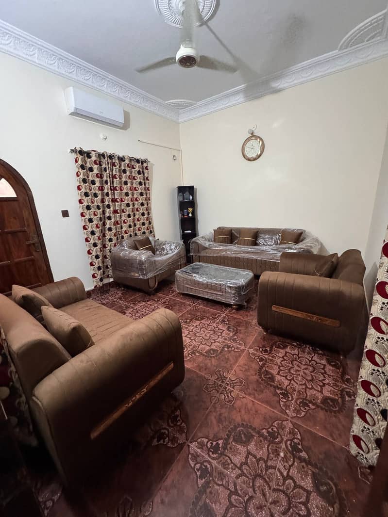 7seater sofa set with table 9