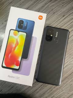 Redmi 12C (4/128) - Good Condition - New Panel - Urgent Sale