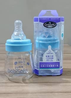 Newborn Glass Feeder 60ml,2 oz Imported Glass Feeder for baby