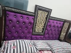 Bed with dressing 2 side tables