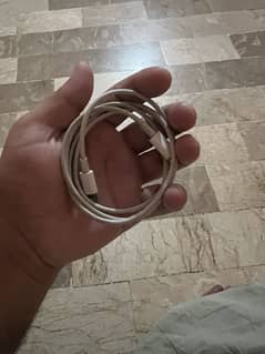 Genuine charger  along with cabel