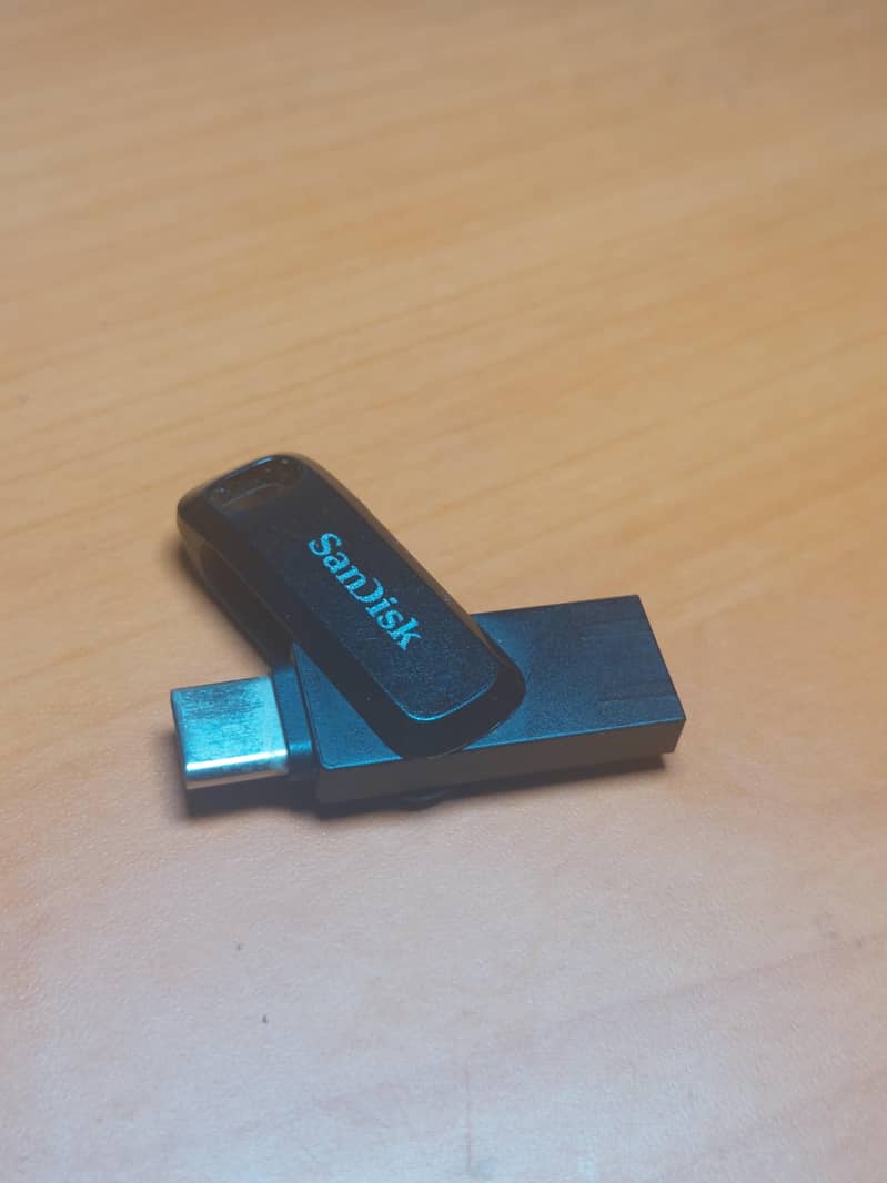 SanDisk 256gb Dual Drive (type c + type A) read ad 0
