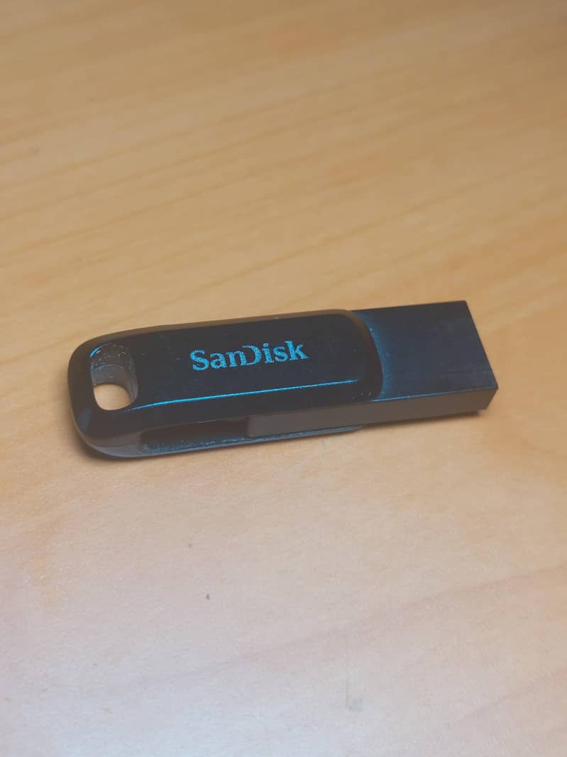 SanDisk 256gb Dual Drive (type c + type A) read ad 3