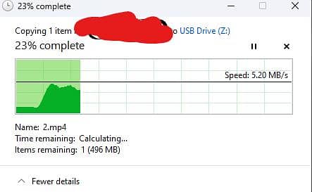 SanDisk 256gb Dual Drive (type c + type A) read ad 6