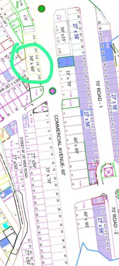 7,10,12 marla Plot Avaible For Sale In A block Commericial Evenue