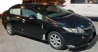 Honda Civic 2013 Rebirth | Bulletproof | Wrapped Black | VIP Spec