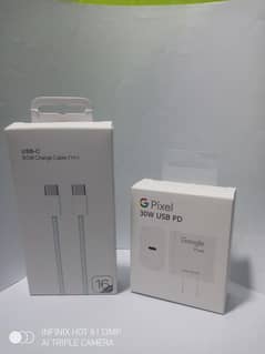 Google pixel Charger Super Fast 30 Watt Rabbit Charge Type C to C Fast