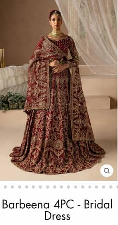 Barbeena 4pcs Bridal dress