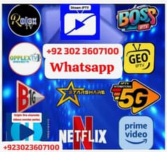 Rs. 300/- 4k (+92_302_3607100) only Whatsapp All IPTV services