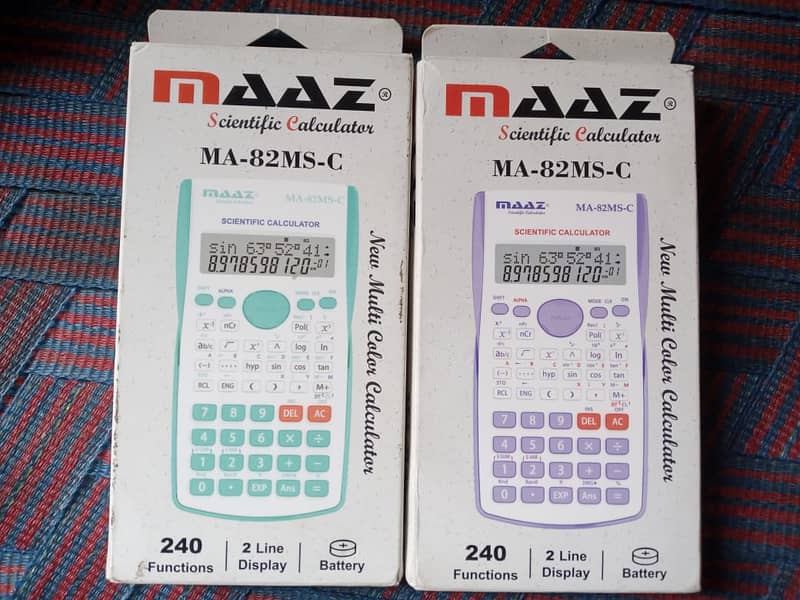 Maaz Big Display Calculator 14 Digits and 112 Steps to Easy Calculate 3