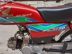 Honda cd70 2017 modal All ok one hand use