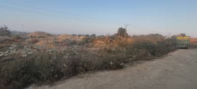At Main GT Road Near Dayyal Village 30 Marla Plot For Sale Jallo Mor GT Road Lahore